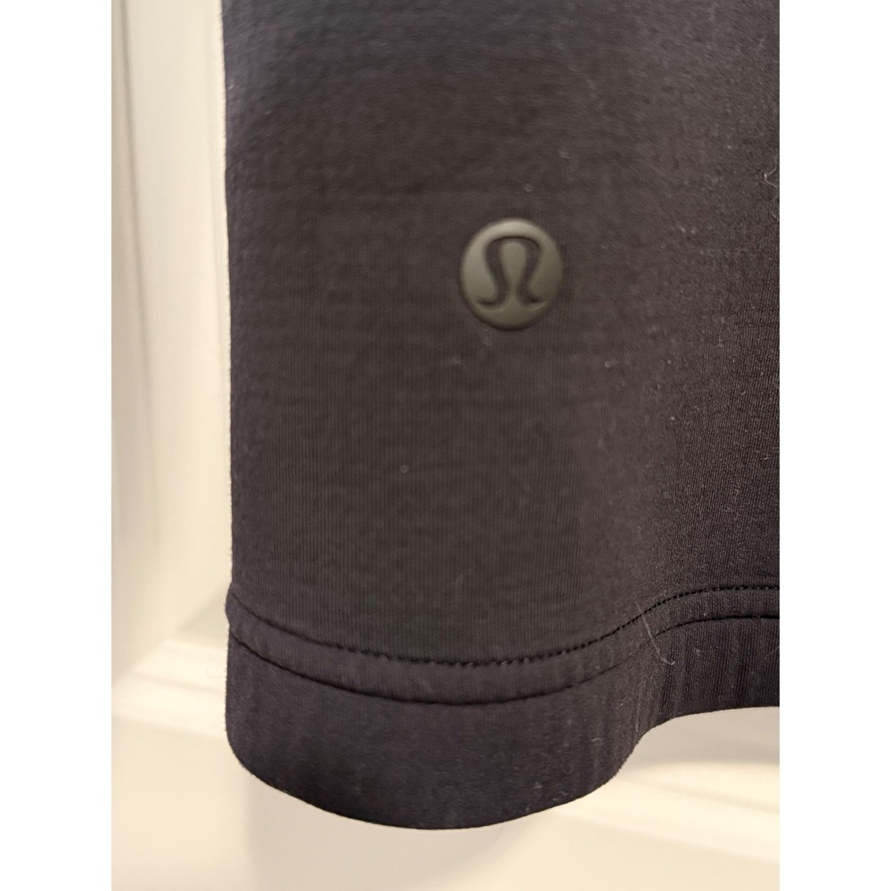 Lululemon‎ Jacket Hoodie Womens 6 Black Excellent Lace Up Back Athleisure - Picture 4 of 7